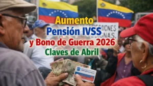 Aumento Pensión IVSS y Bono de Guerra 2026 Claves de Abril