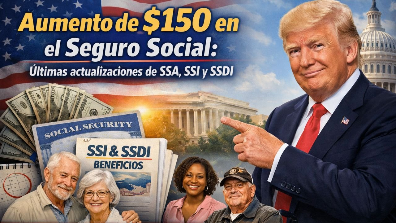 Aumento de $150 en el Seguro Social: últimas actualizaciones de SSA, SSI y SSDI