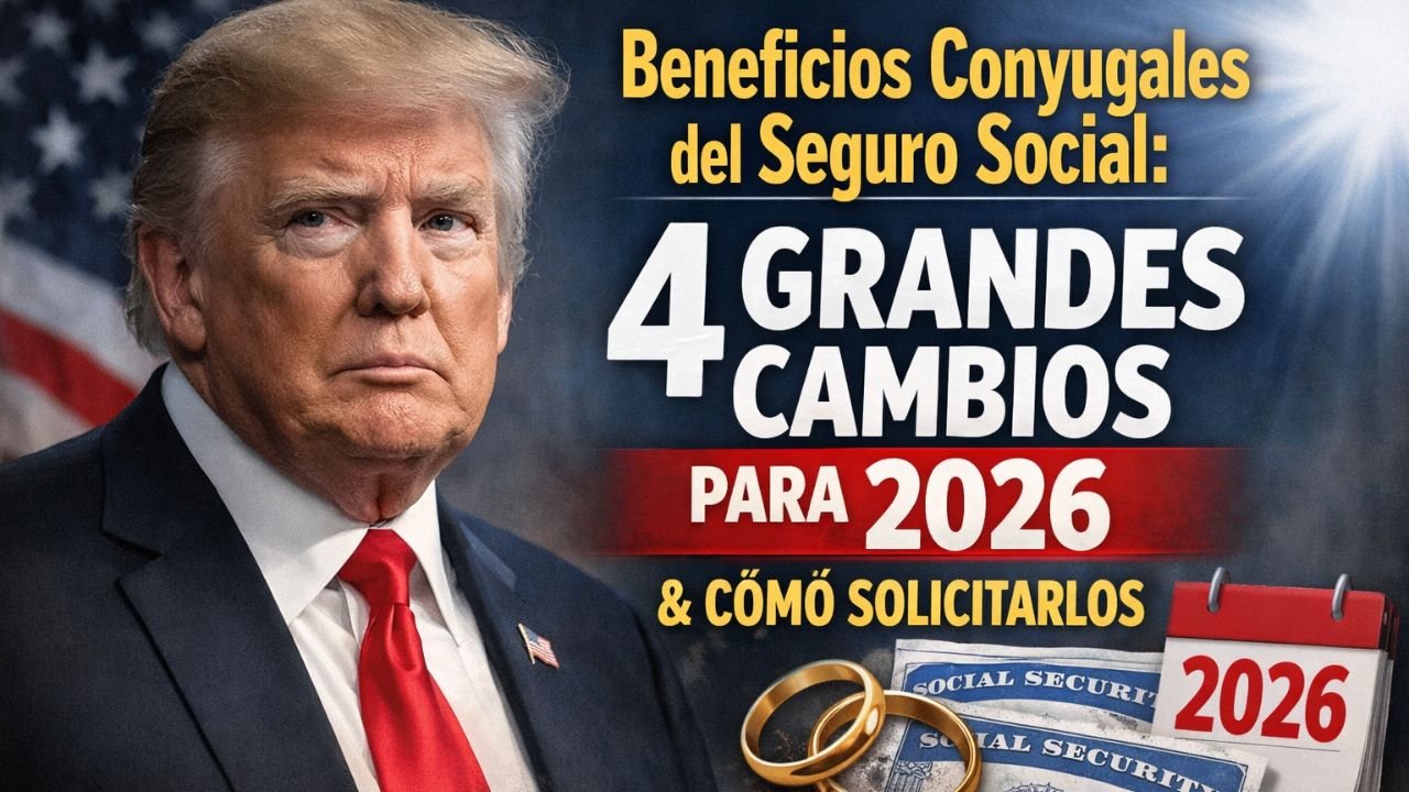 Beneficios conyugales del Seguro Social 4 grandes cambios para 2026 y cómo solicitarlos