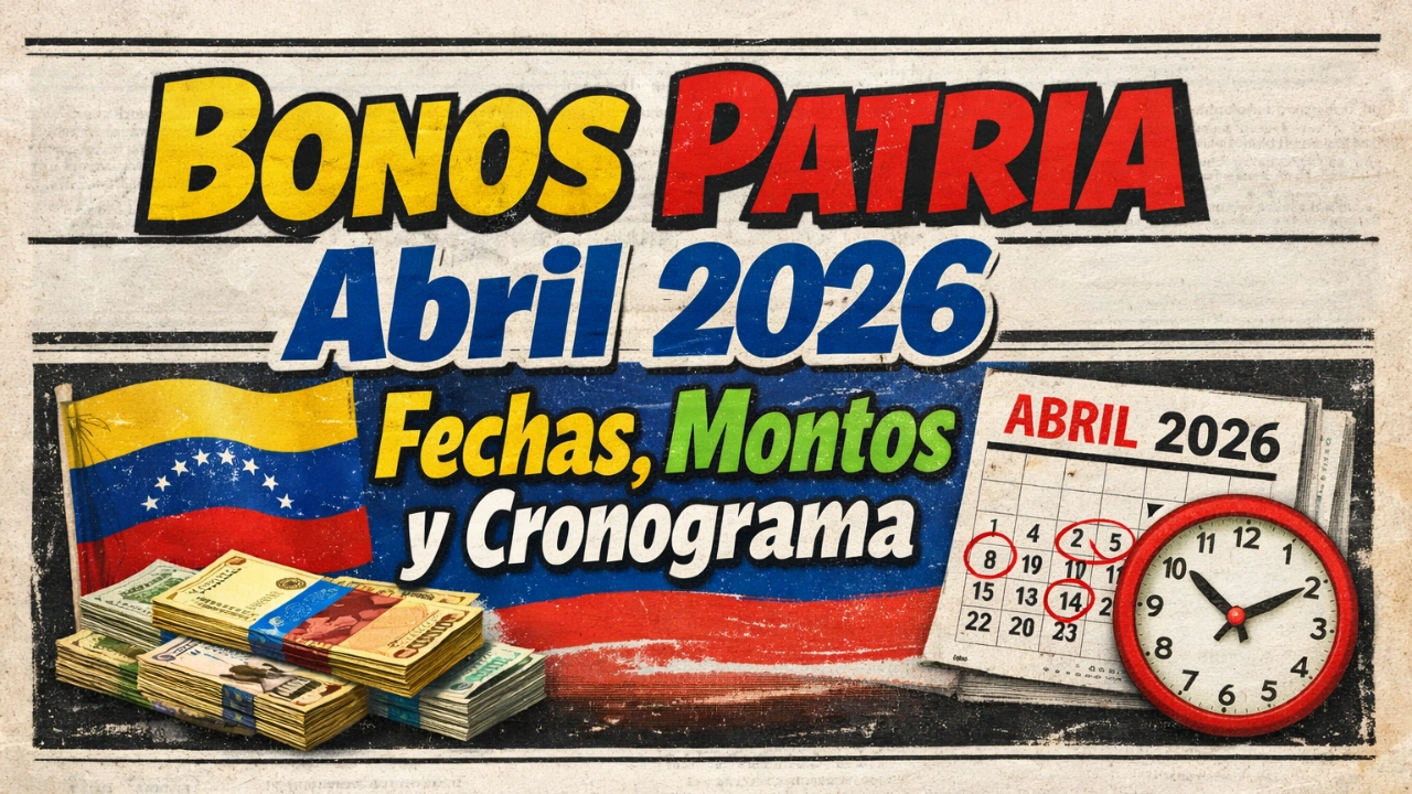 Bonos Patria Abril 2026 Fechas, Montos y Cronograma