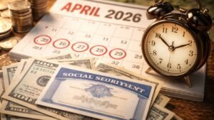 Calendario de pagos del Seguro Social de abril de 2026