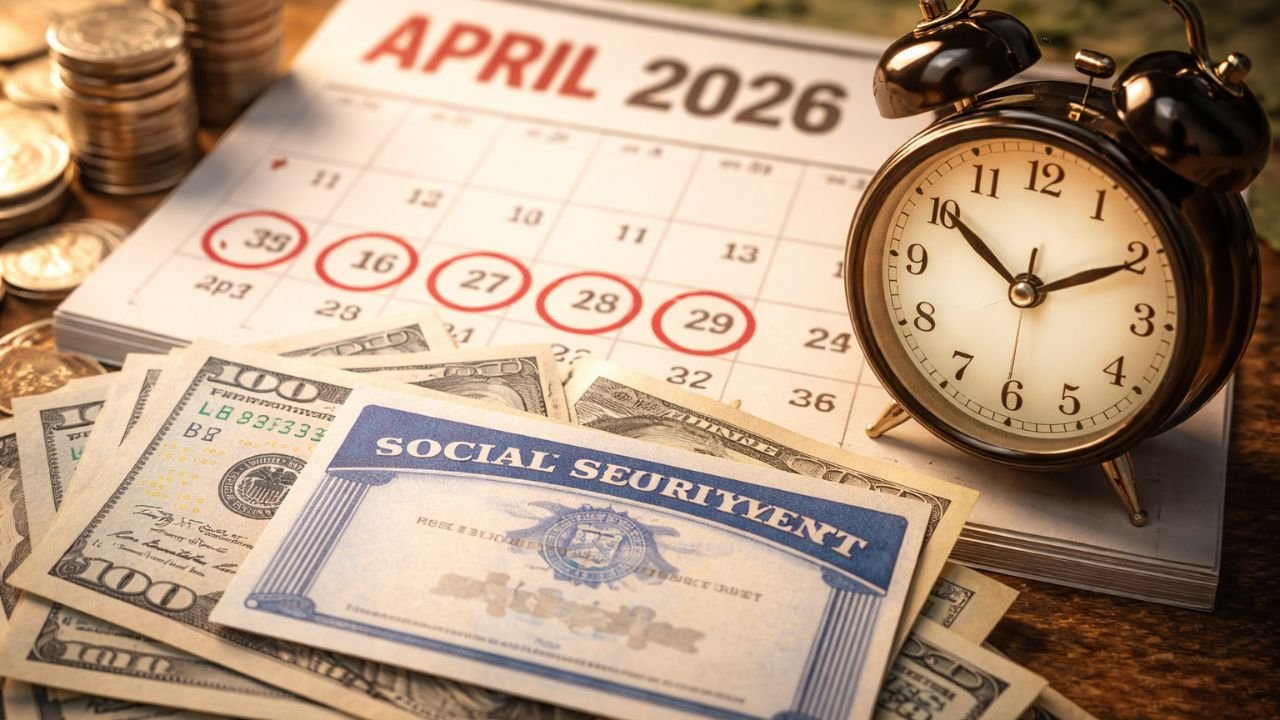 Calendario de pagos del Seguro Social de abril de 2026
