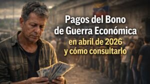 Pagos del Bono de Guerra Económica en abril de 2026 y cómo consultarlo